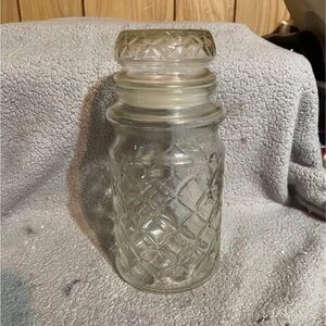 Vintage Planters Peanuts  Jar with Lid